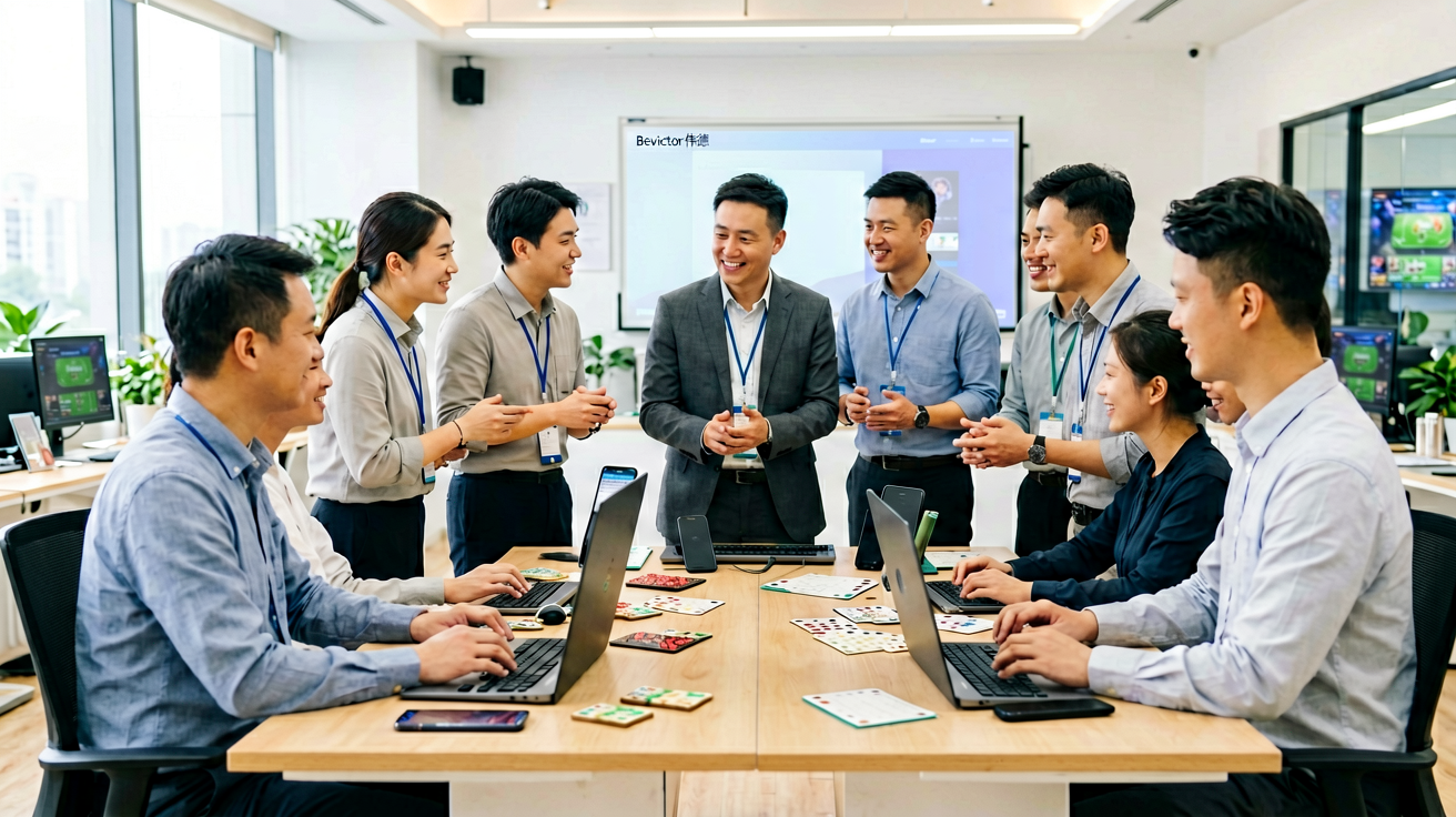 Bevictor伟德平台品牌形象与游戏娱乐环境展示